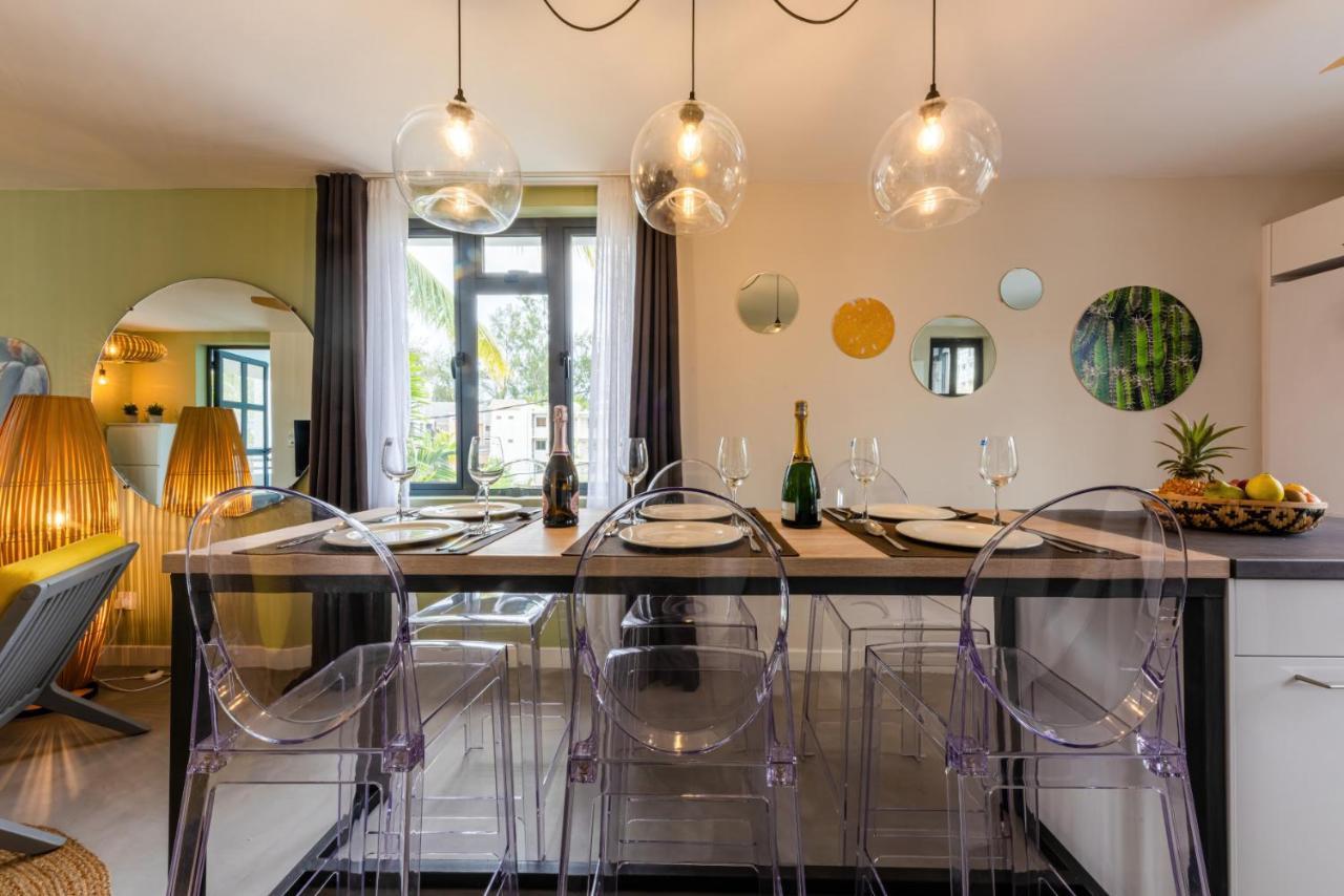 Les Cerisiers Beach Residence, Cosy And Modern 3 Bedroom Apartment Located 50 Metres From The Beach And From All Amenities And Restaurants On The Coastal Road Flic-en-Flacq Exterior foto